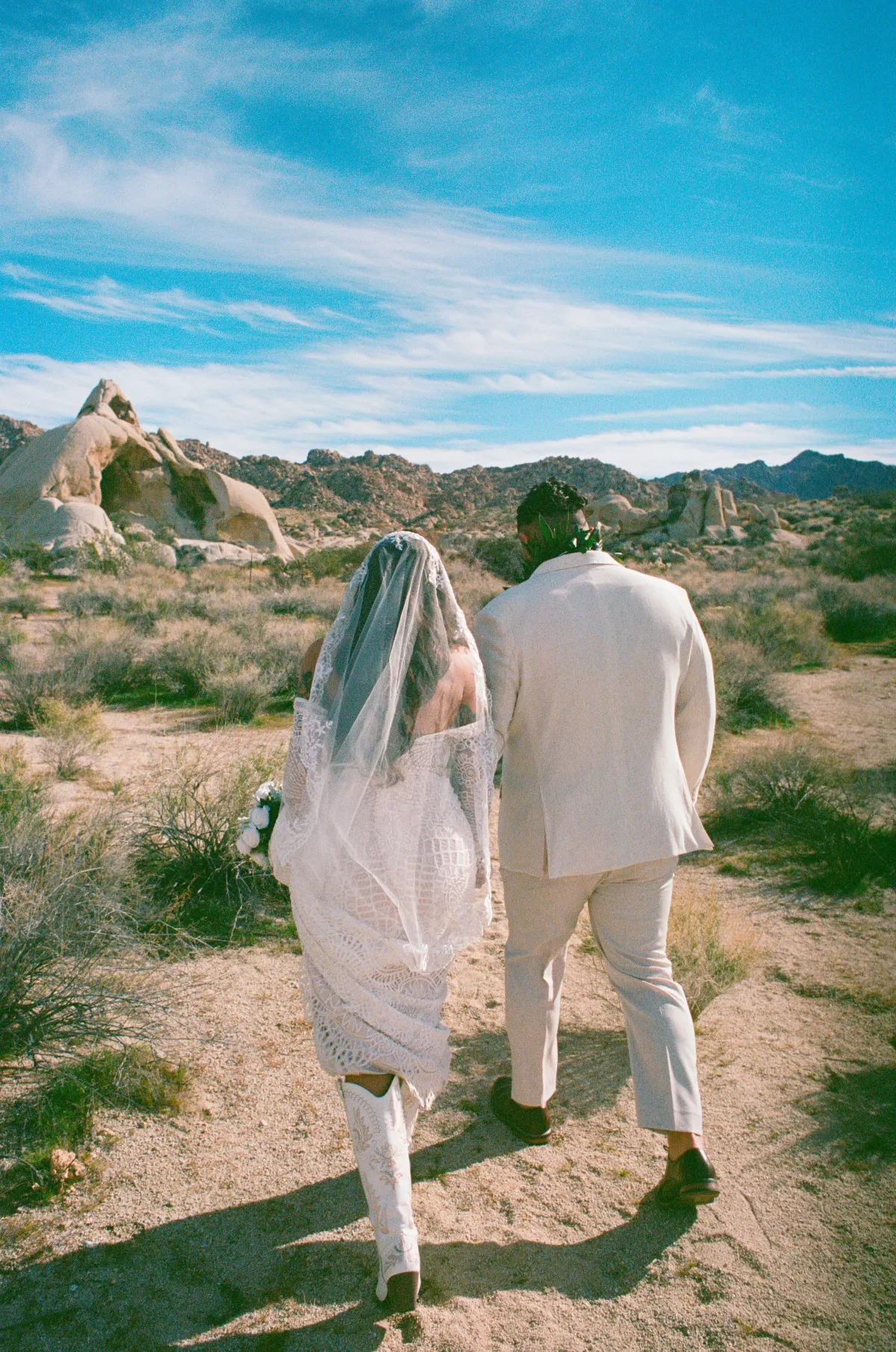 Couple walking away — a Super 8 still