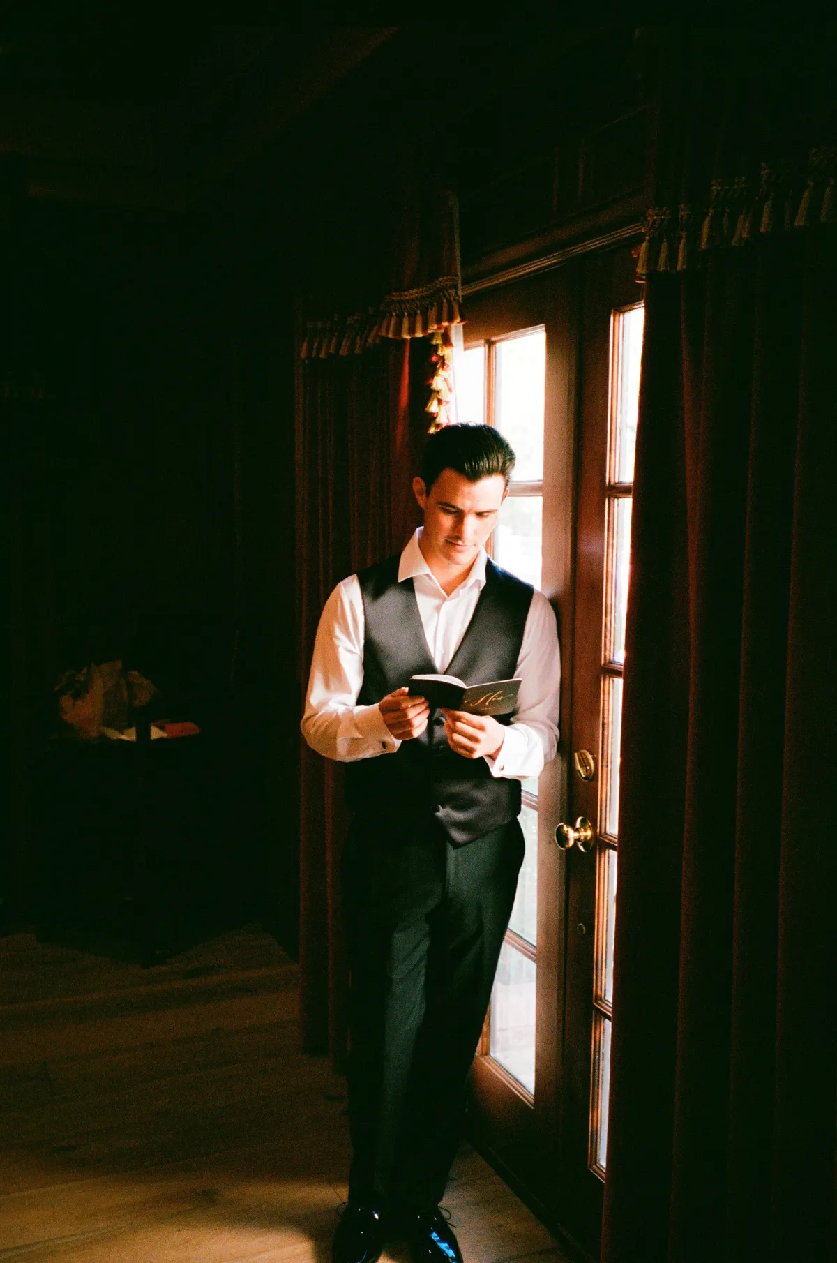 A quiet, intimate moment — Super 8 final frame