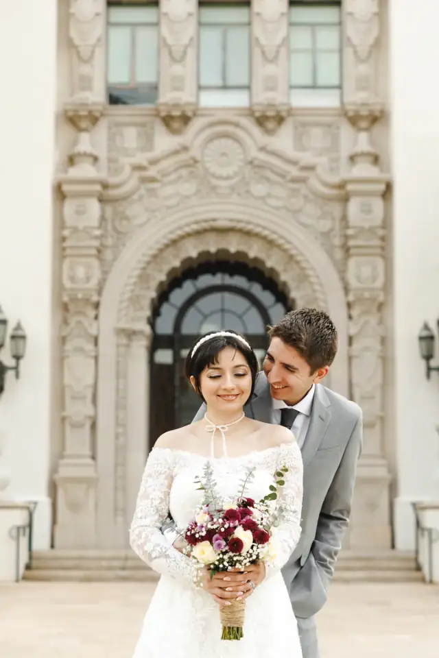 Emerald & Daniel at Beverly Hills Courthouse