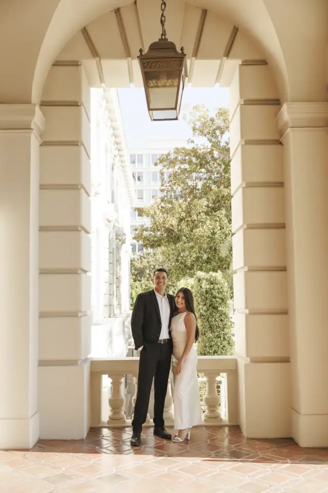 Dayna & Adam at Pasadena City Hall