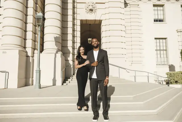 Milan & Javorn at Pasadena City Hall