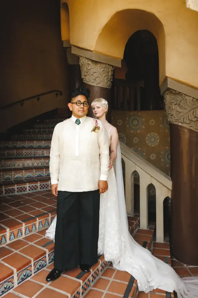 Caitlin & Adrian at Santa Barbara Courthouse