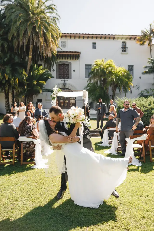 Karina & Evan at Santa Barbara Courthouse